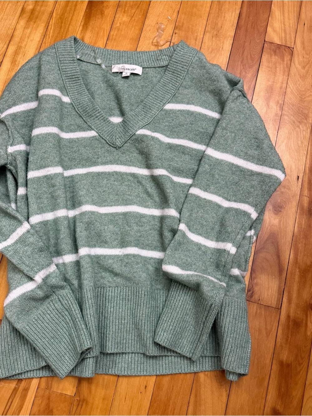 Francesca’s V Neck Sweater Top